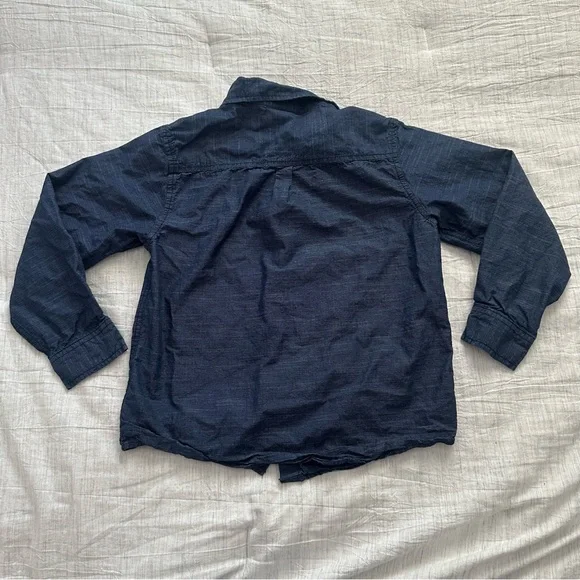 Gymboree Long Sleeve Collared Shirt Boys Size 7-8 - Picture 6 of 6